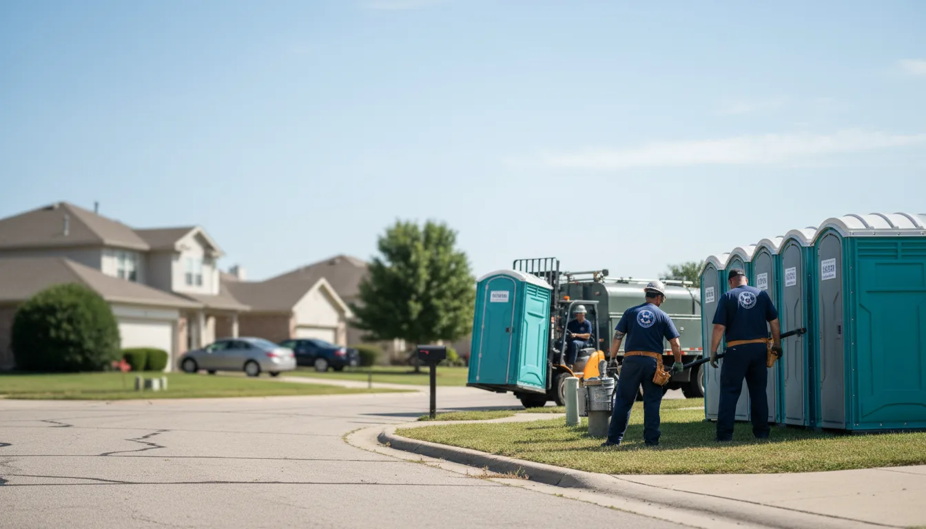Porta Potty Rental in Sullivan, IL near me